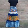 Maxi jeansrok