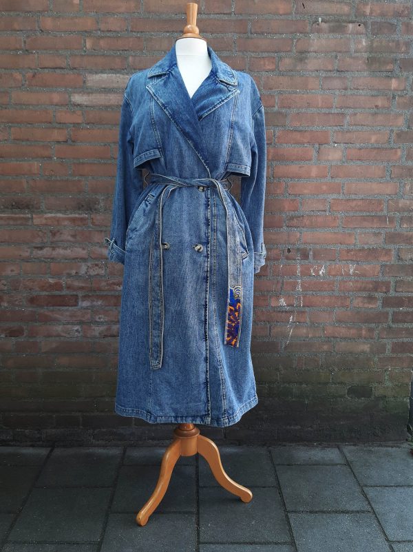 Lange jeansjas