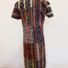 Jurk van patchwork Waxprint