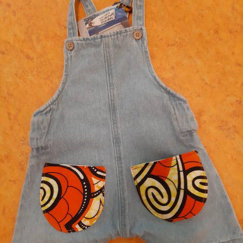 Jeans tuinbroekje